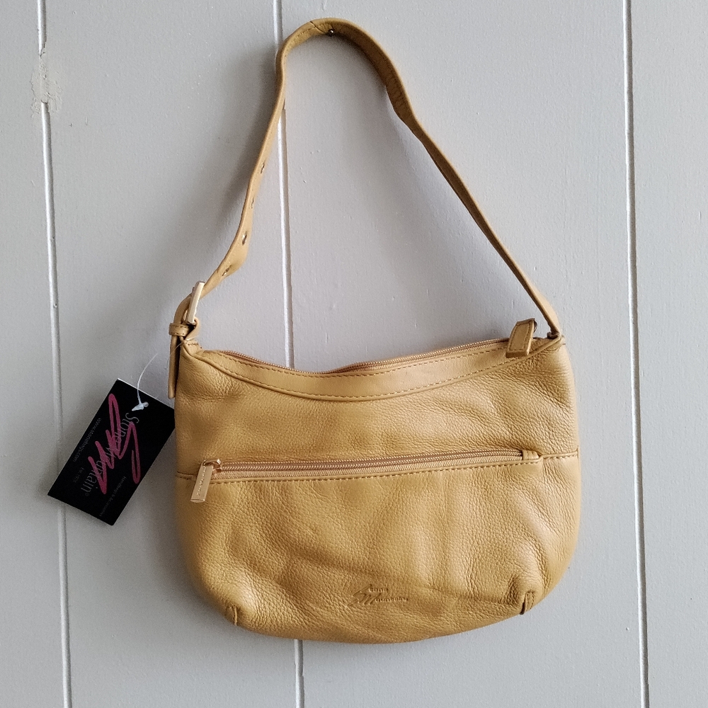 NWT Stone Mountain Sunshine Mini Leather Handbag O/S